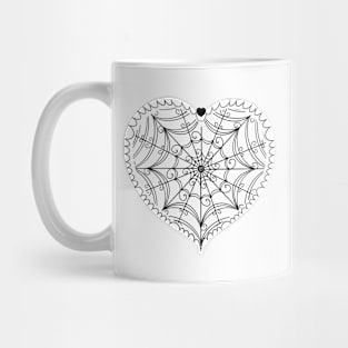 Gothic heart Mug